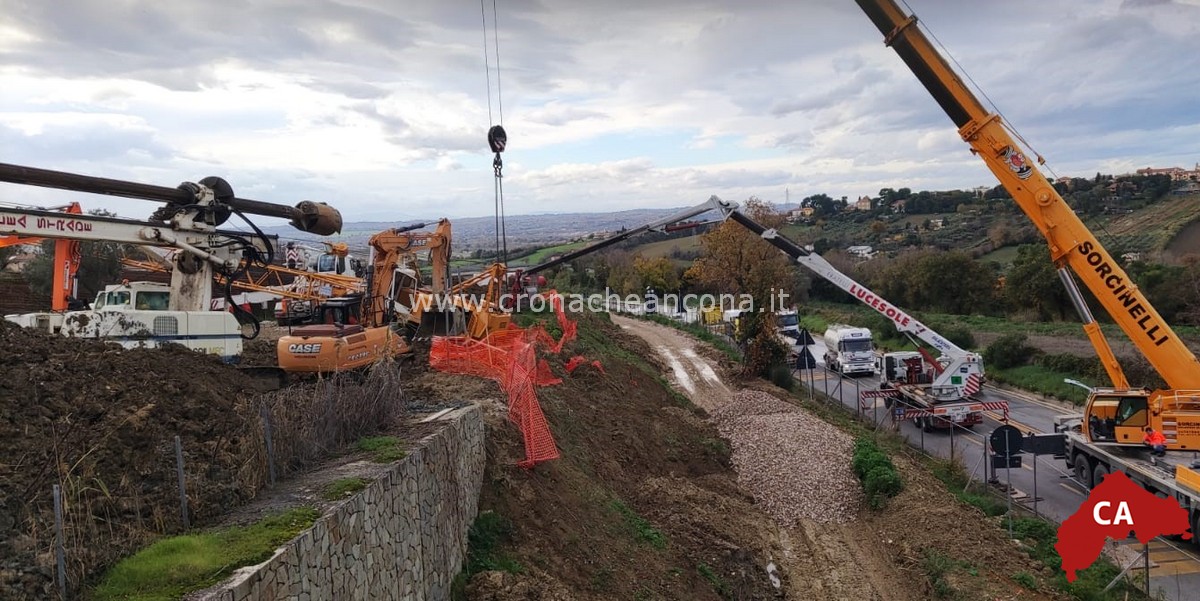 Proseguono Le Operazioni Di Messa In Sicurezza Mezzi Lungo Il Cantiere