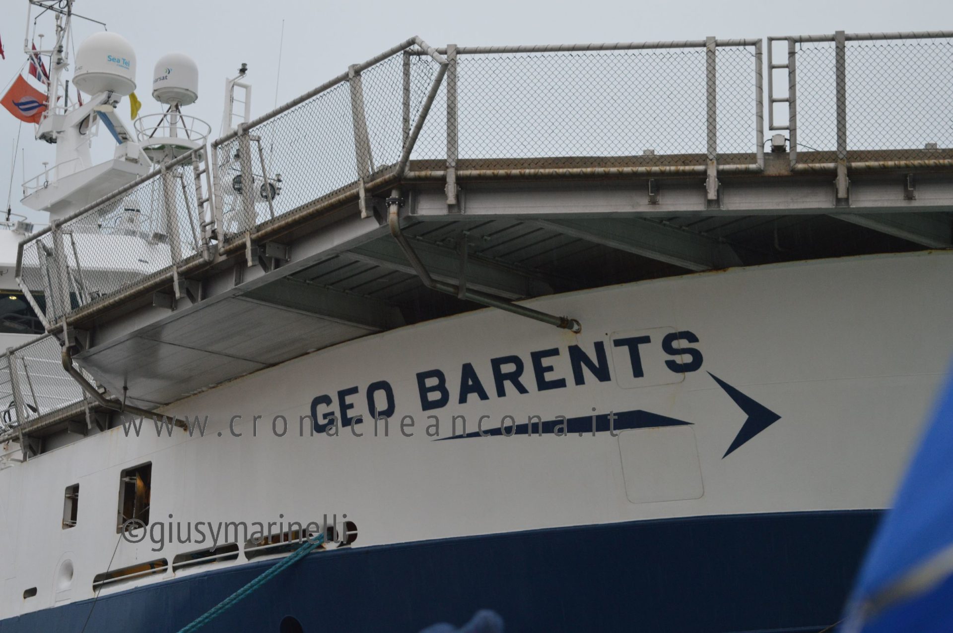 La Geo Barents Con Naufraghi Attraccher Ad Ancona Venerd Video